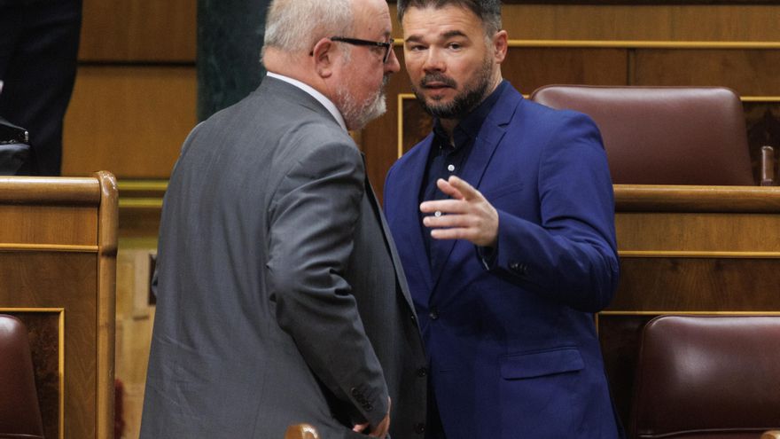 ERC afirma que rechazará este martes la reforma de la ley mordaza en el Congreso si no hay cambios de última hora