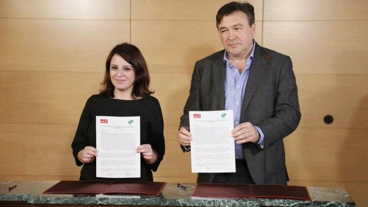 Teruel Existe arranca al PSOE el compromiso de paralizar el cierre de taquillas de Renfe en estaciones de poca afluencia