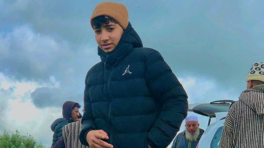 Omar Bourras, de 17 años y natural de Beni Melal.