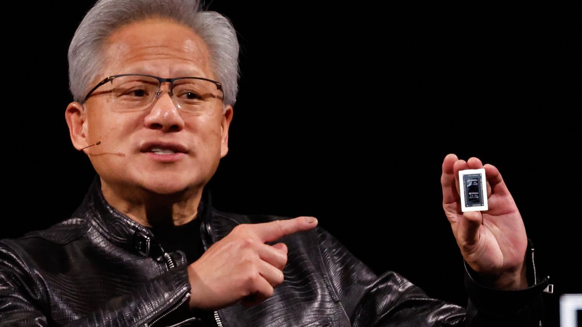 Jensen Huang, director ejecutivo y cofundador de Nvidia.