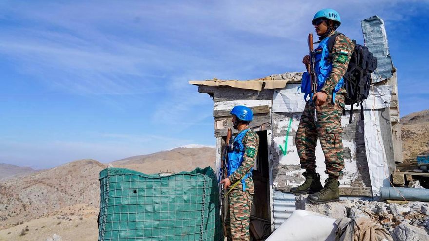 Las fuerzas de la ONU en Líbano denuncian que el Ejército israelí ha arrojado “una sustancia química desconocida” en su zona