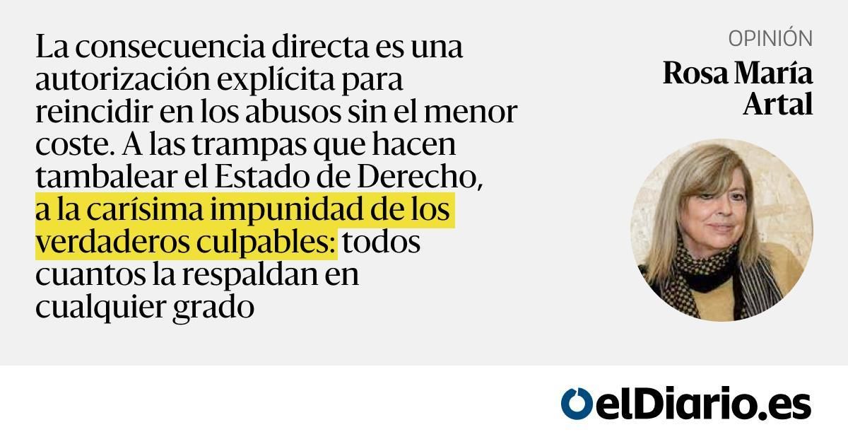 El precio de la impunidad