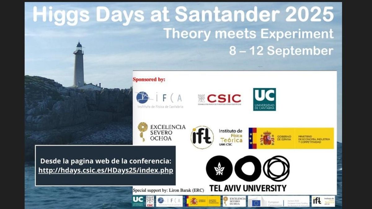 Cartel anunciador de la jornada científica patrocinada por la universidad israelí.