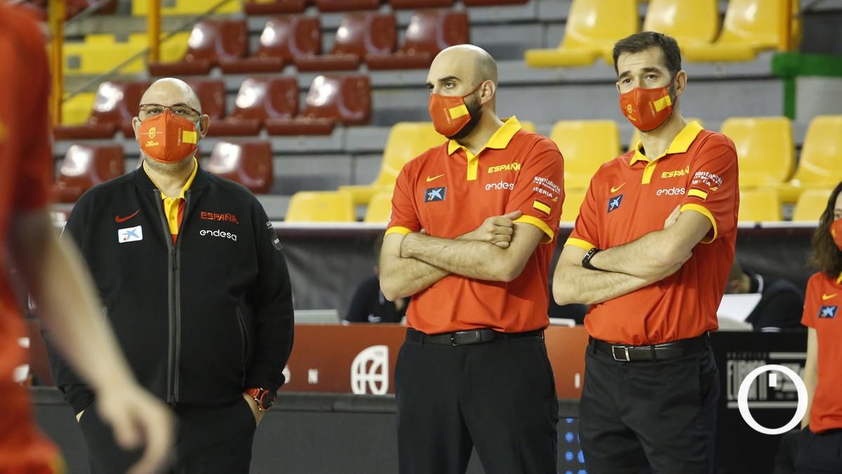 Las imágenes del España - Bélgica