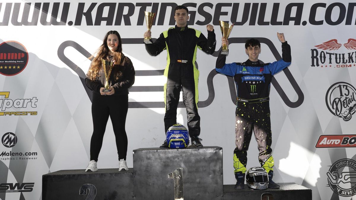 El cordobés Álvaro Carrión vuelve a subirse al podio de la Racing Karting Sequence