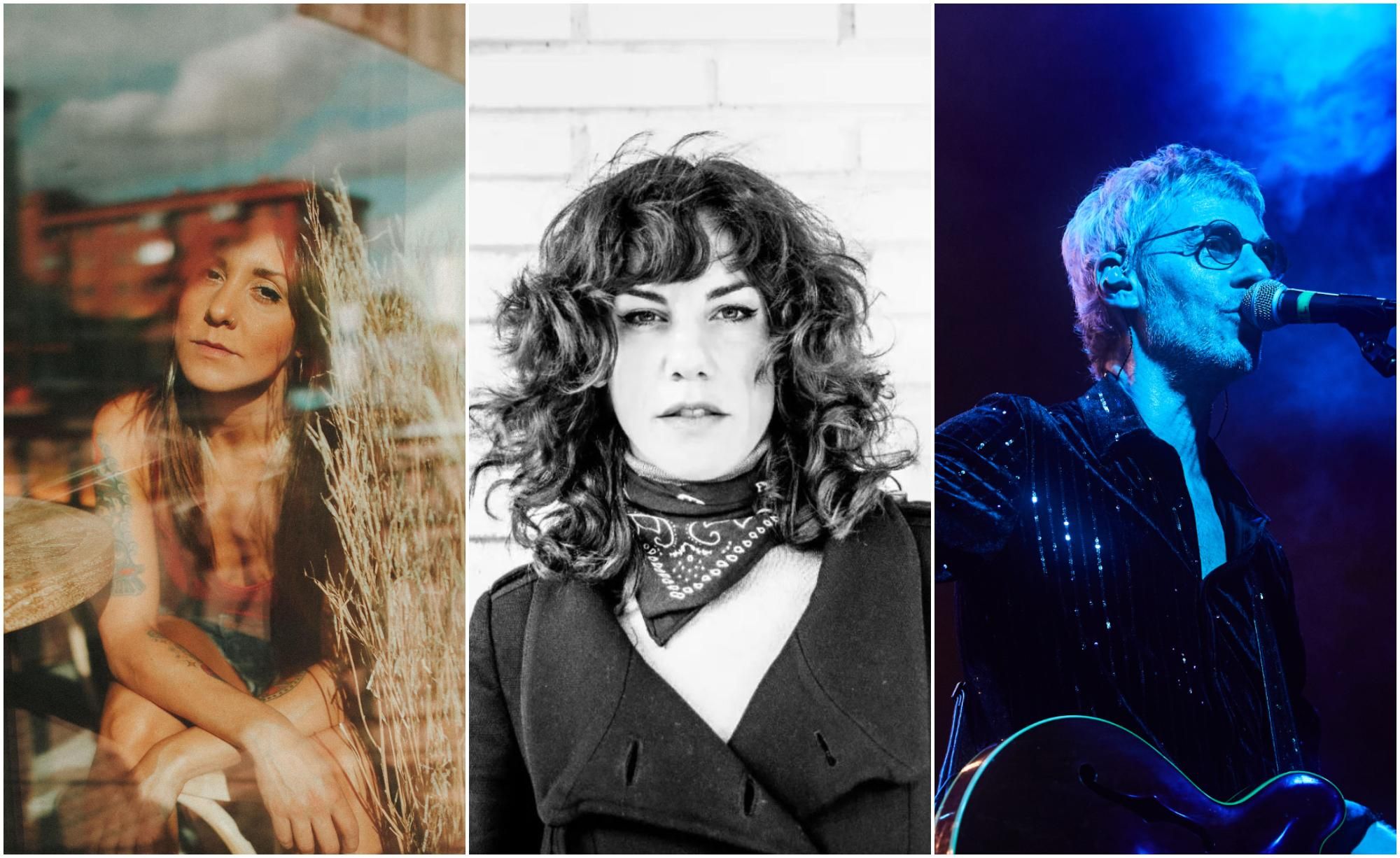 De izda. a dcha: Nadia Álvarez, Aurora García y Ariel Rot