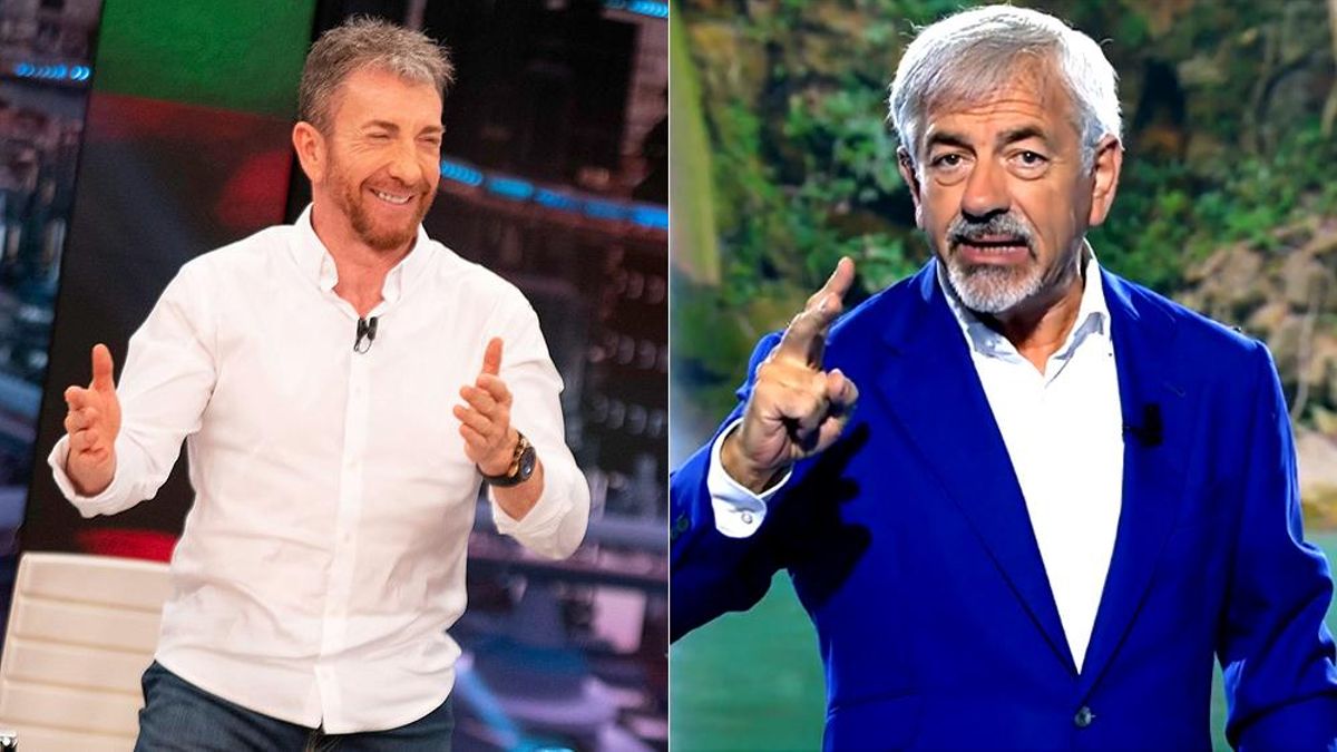 Pablo Motos en 'El Hormiguero' y Carlos Sobera en 'Supervivientes: Tierra de Nadie'