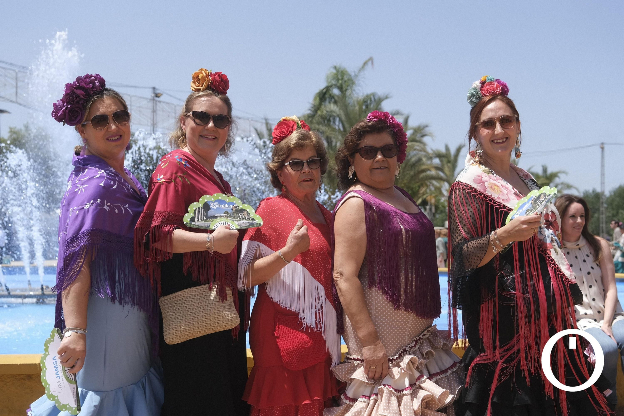 Ambiente de jueves en la feria de Córdoba.