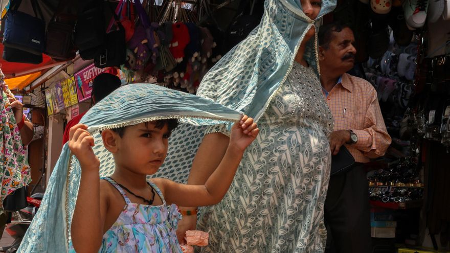 La India afronta una nueva ola de calor con temperaturas de hasta 45 grados en el noroeste