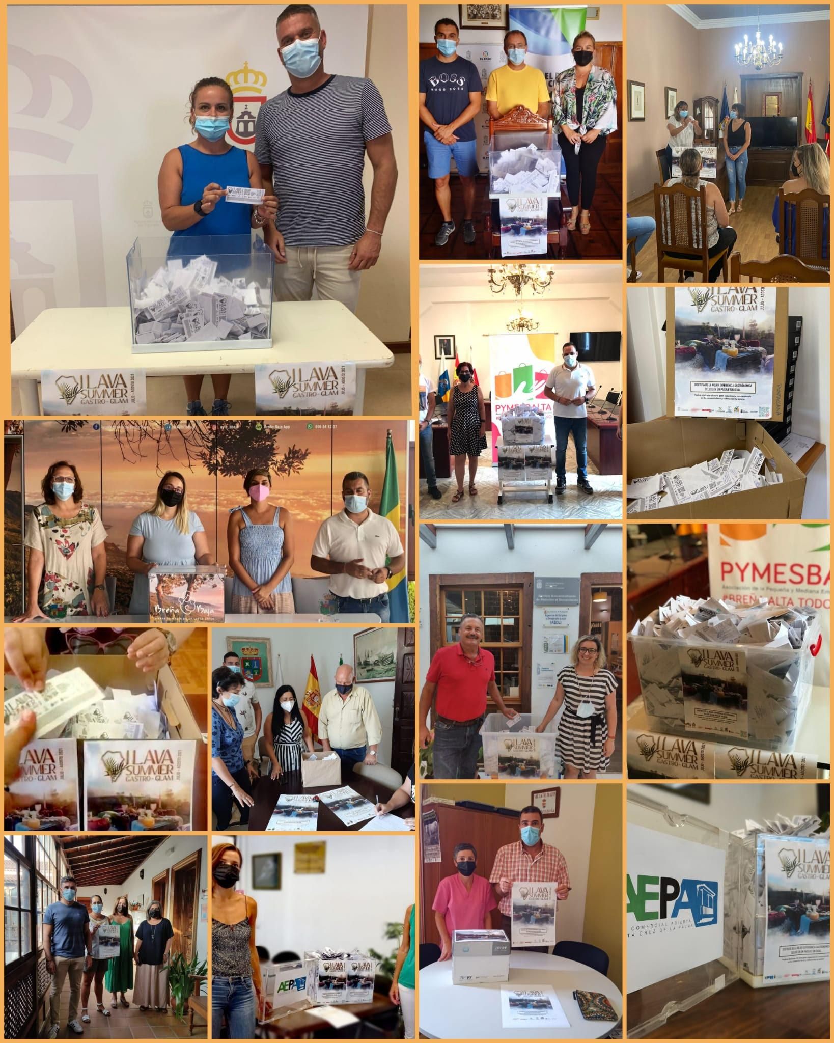 Imágenes de los ganadores y ganadoras.