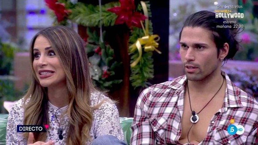 'Secret Story' mostró la "hora sin nada" que pidieron Luca y Cristina