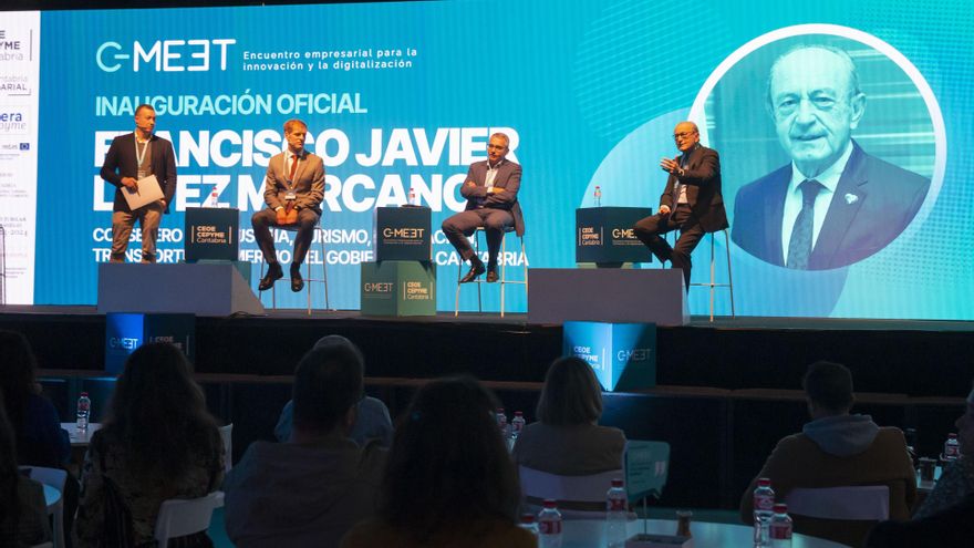 El Consejero De Industria, Turismo, Innovación, Transporte Y Comercio, Javier López Marcano, Participa En La Inauguración Del C-Meet, En Escenario Santander