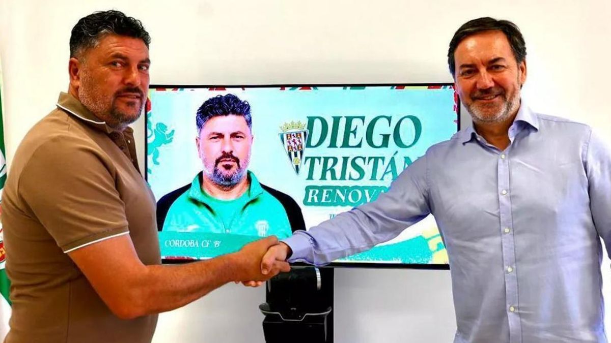 Diego Tristán seguirá al frente del Córdoba B en la 26/27