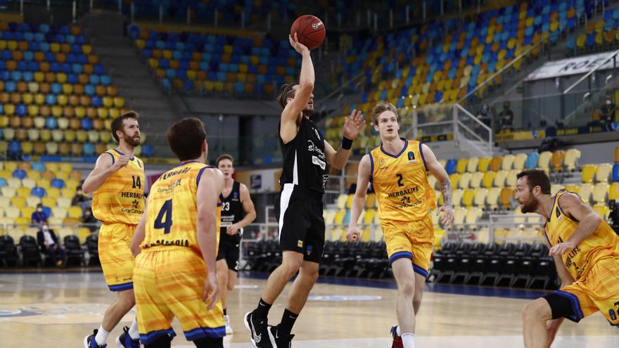 El Herbalife Gran Canaria acaba con la condición de invicto del Dolomiti Energia Trento