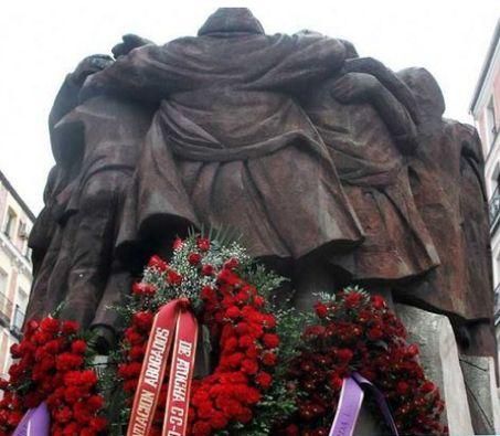 Monumento a los abogados asesinados de Atocha de Comisiones Obreras