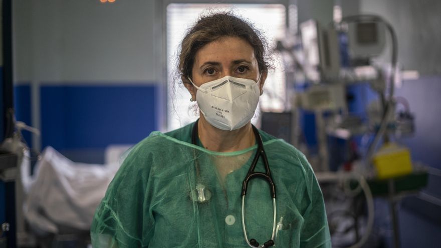Susana Temprano es intensivista y una de las veteranas del servicio: "Nunca había vivido una cosa semejante"