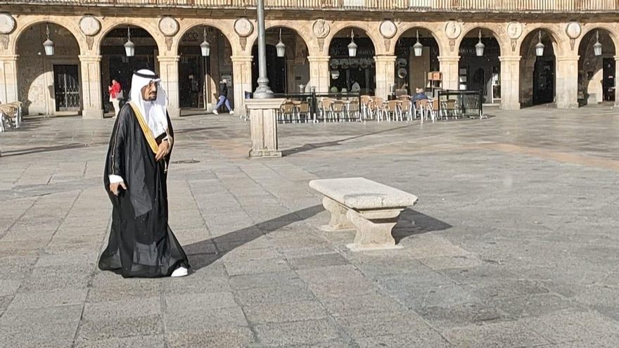 Imagen de archivo de uno de los asistentes al Peace City World Congress en Salamanca