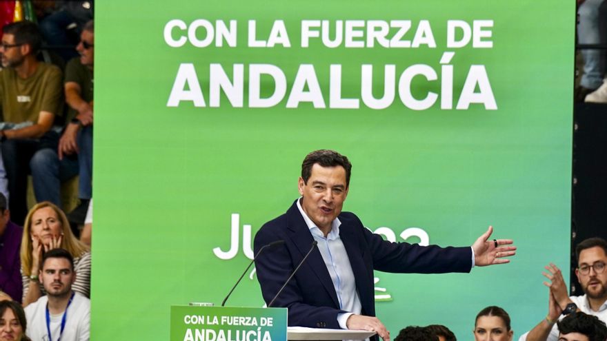 Seis encuestas sitúan a Moreno al borde de reeditar su mayoría absoluta a seis días de las elecciones andaluzas