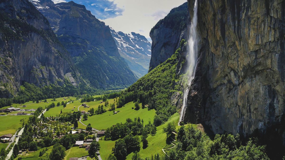 Lauterbrunnen, el valle de Suiza que inspiró a Tolkien para crear algunos escenarios de 'El Hobbit'