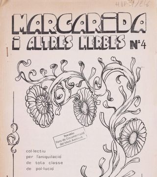 Un butlletí del Col·lectiu Margarida.