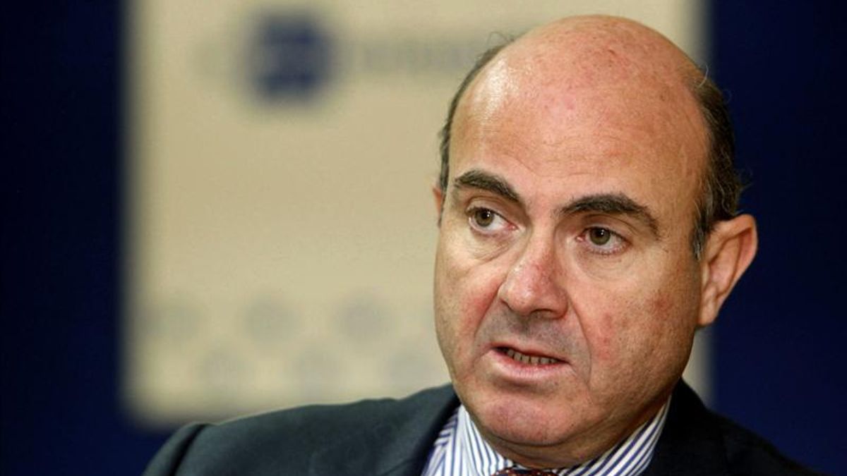 El ministro de Economía, Luis De Guindos