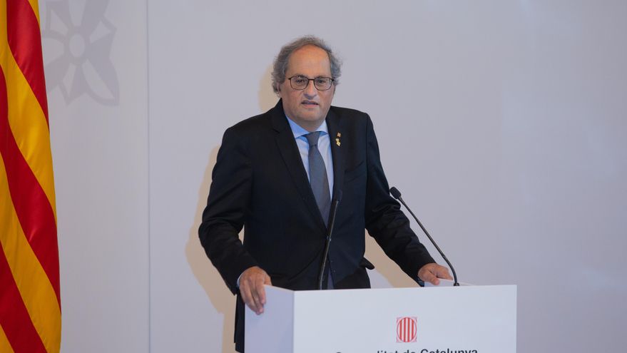 El expresidente de la Generalitat, Quim Torra.