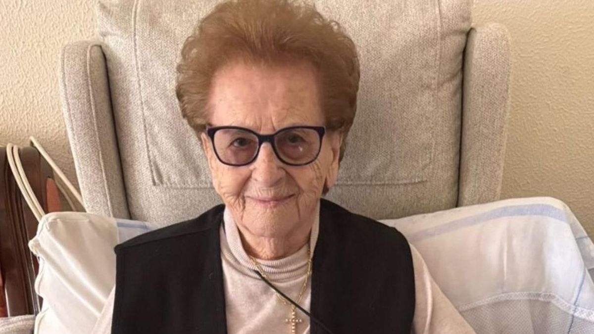 Catalina Rodríguez Rodríguez, vecina en su día en Anciles, ahora vive en Valladolid. 