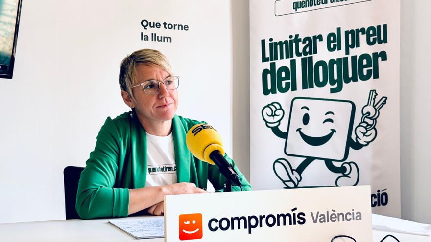 Compromís inicia una recogida de firmas para exigir que se limite el precio de los alquileres en València