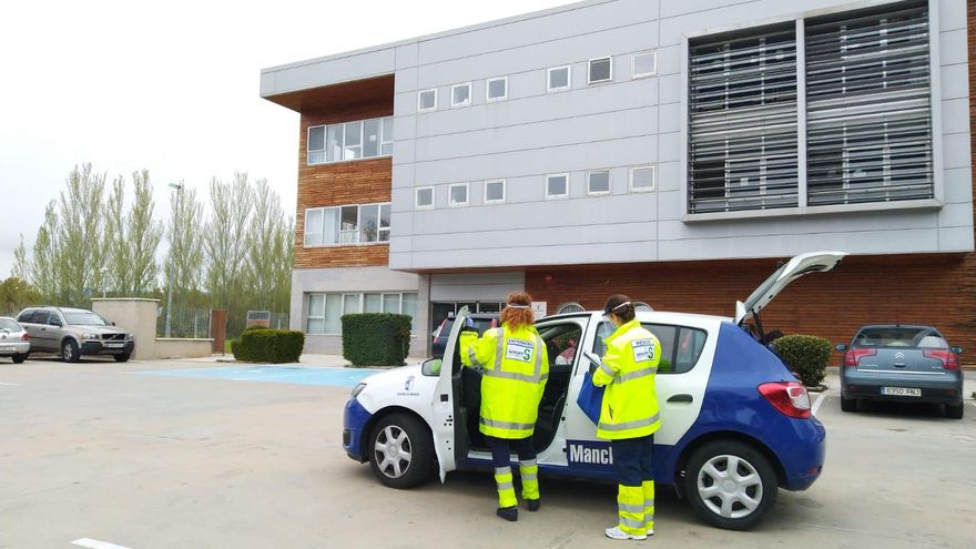 Personal sanitario del Servicio de Salud de Castilla-La Mancha