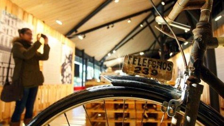 César Sánchez/Ical. Muestra en Ponferrada sobre la historia y evolución de las telecomunicaciones