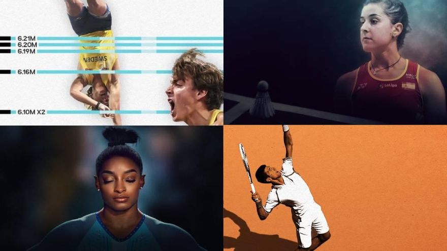 Más allá de los Juegos Olímpicos de París 2024: dónde ver las docuseries de sus grandes estrellas