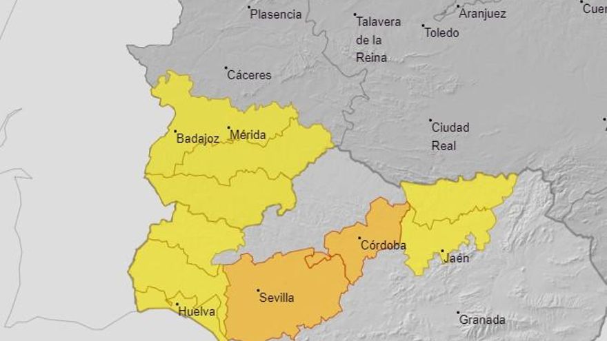El domingo asoma en Extremadura la que podría ser la primera ola de calor del verano