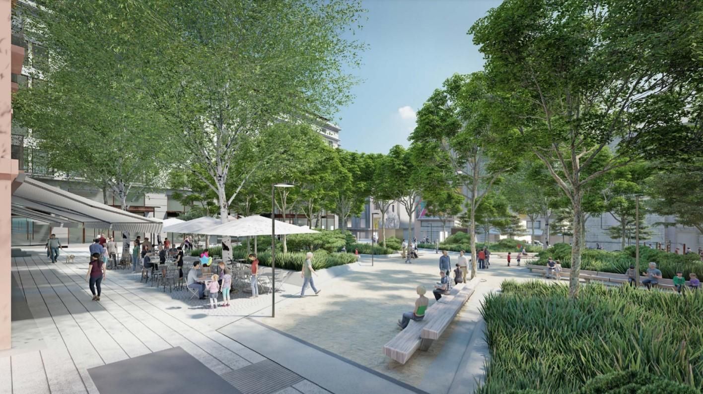 El proyecto de reforma de la Plaza del Carmen de Madrid y su aparcamiento, en imágenes