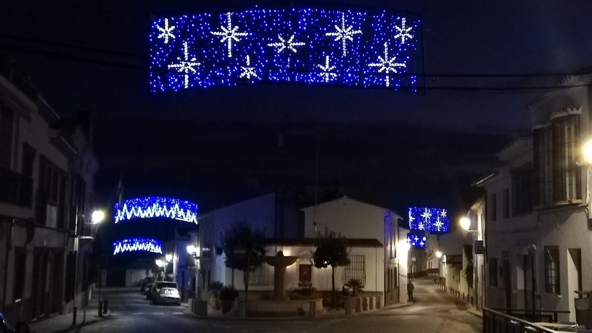 En esta pedanía de la provincia de Málaga ya han encendido las luces de Navidad