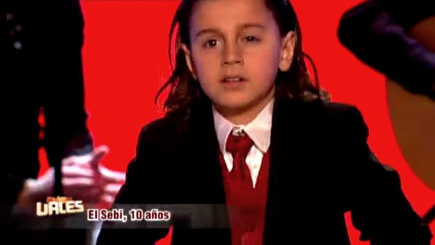 El Sebi, bailaor flamenco en 'Tú sí que vales'