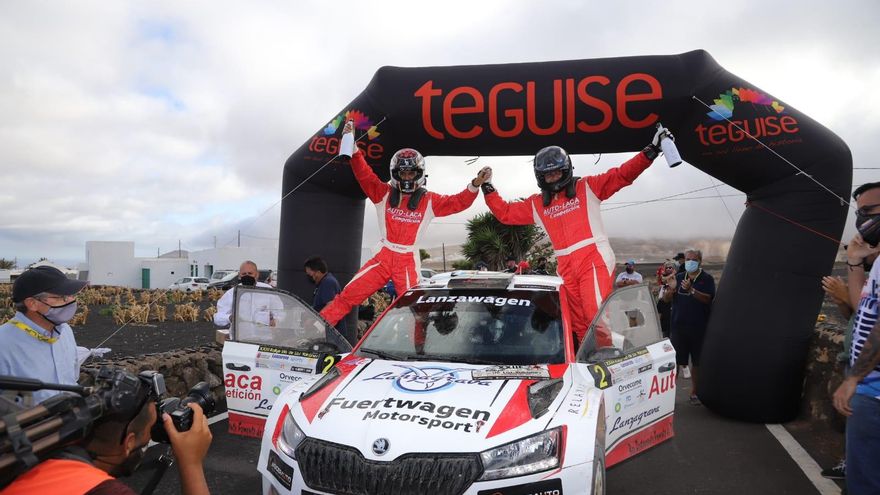 Lemes-Peñate se impone en el Rallye Isla de los Volcanes