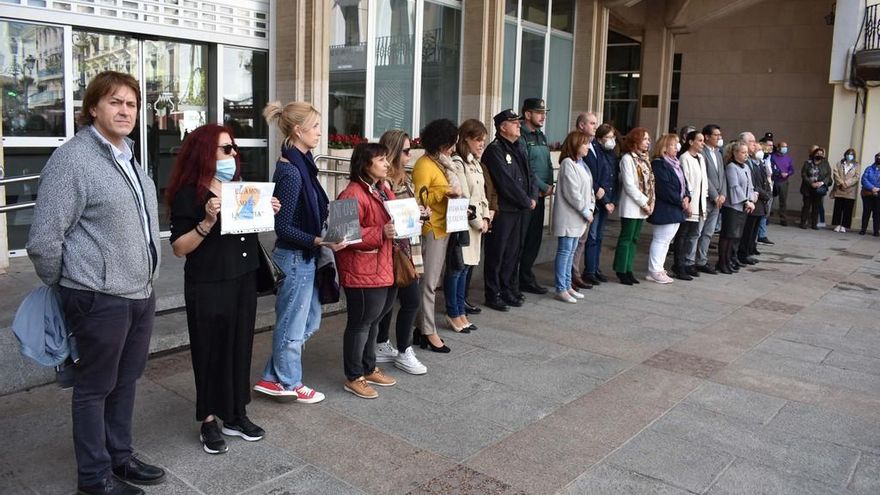 Concentración contra la violencia machista en Ciudad Real