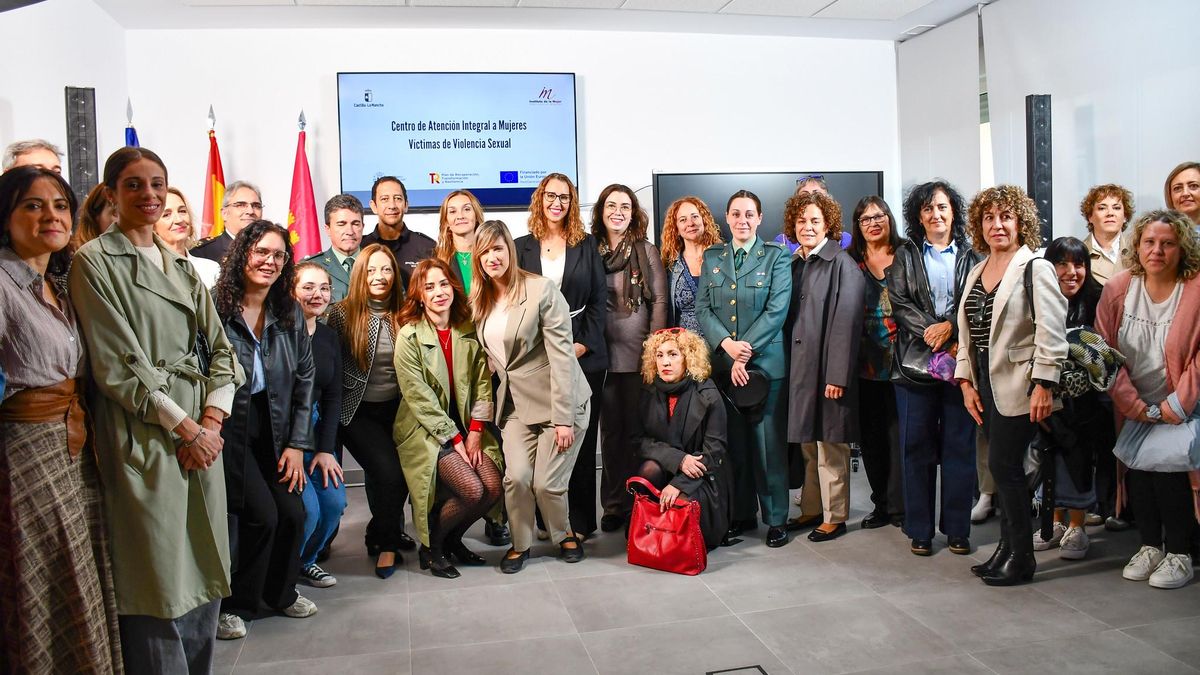 Visita de la consejera de Igualdad, Sara Simón, al Centro de Atención Integral a Víctimas de Violencia Sexual en Toledo