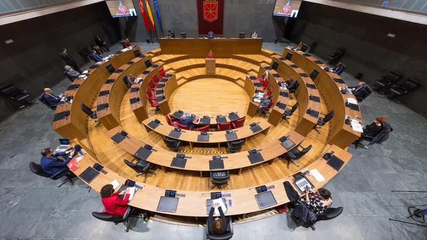 Celebración del Debate del Estado de la Comunidad en el Parlamento de Navarra