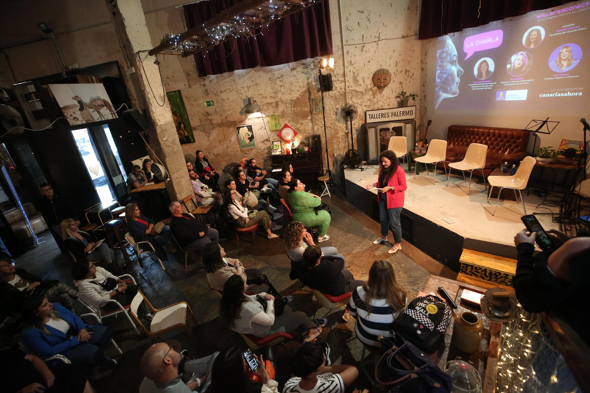 Presentación del encuentro #MujeresConectadas: Estrategias contra el Cibermachismo’