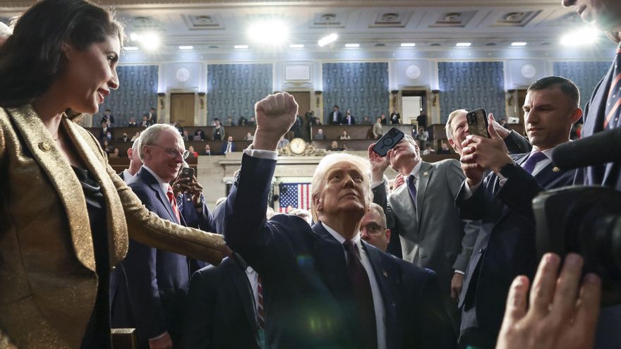 Trump acelera en su agenda ultra, amenaza con purgar a la oposición y aplaude a Musk ante el Congreso: “Esto acaba de empezar”