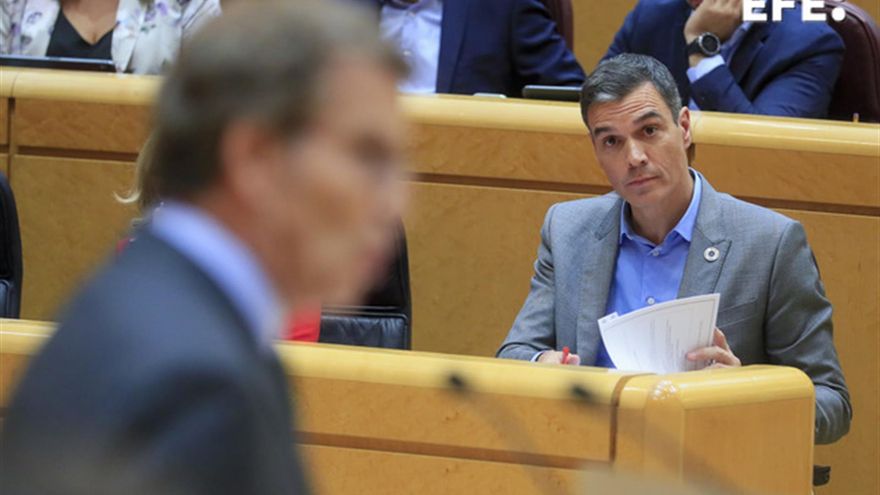 Sánchez contrapone su plan anticrisis a la “respuesta neoliberal” del PP y Feijóo le reclama que “retire” los Presupuestos