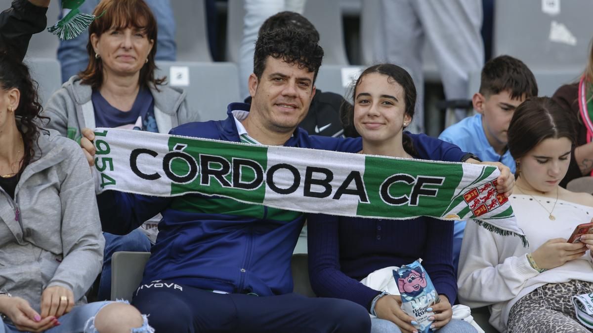 Grada Blanquiverde del Córdoba CF - Granada CF