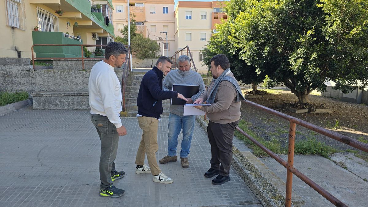 El Paso inicia las obras de un nuevo espacio comunitario al aire libre en la Urbanización Nuestra Señora del Pino