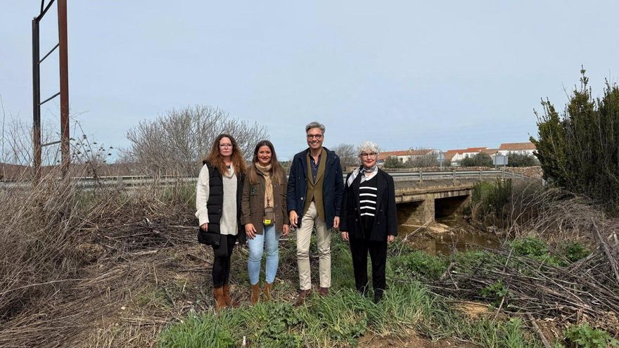 La Diputación destinará 400.000 euros a obras de encauzamiento del arroyo de La Parrilla en La Granjuela