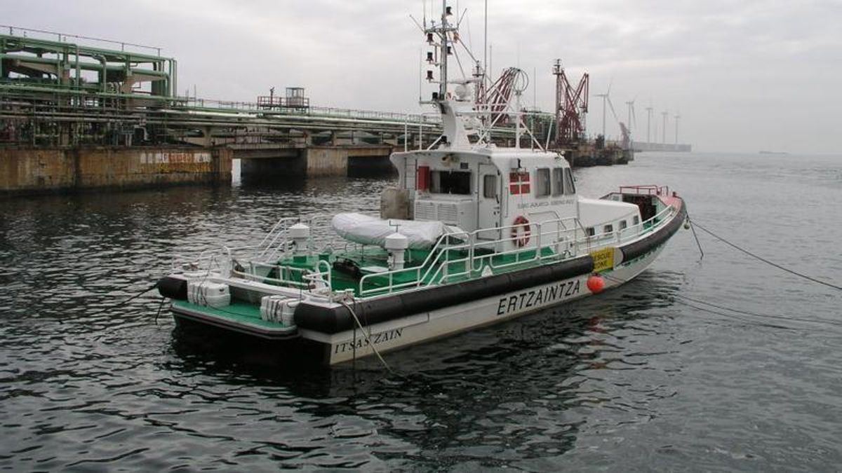 El mantenimiento del Itsas Zain, el buque insignia de la Ertzaintza, ha supuesto más de un millón de euros desde 2006