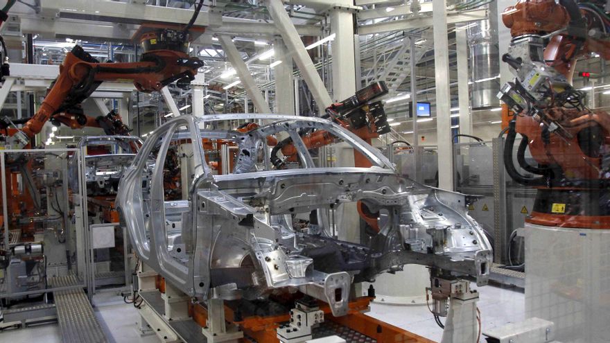 Centro de producción del Audi Q3 en Martorell (Barcelona), en una fotografía de archivo. EFE/Albert Olivé