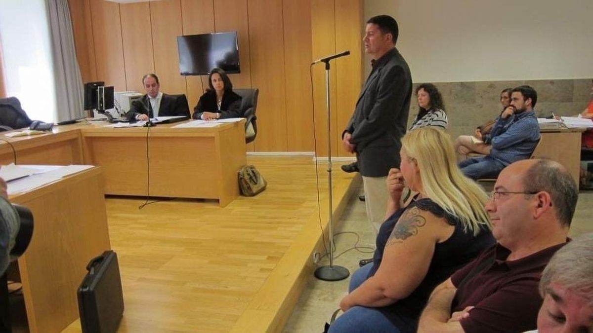 Un momento del juicio entre de Marcelo Campos contra Ganemos.