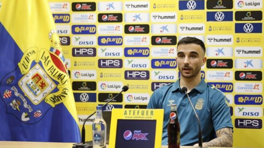 Rober regresa a la UD Las Palmas para llevarla "a donde se merece"