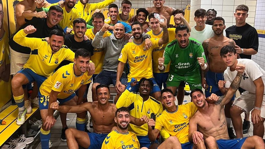 La UD Las Palmas remonta ante el Celta para lograr su segunda victoria